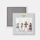 Wonder Woman Legends Forever Graphic Magnet (Vorderseite/Rückseite)