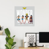 Wonder Woman Legends Forever Graphic Poster (Heimbüro)