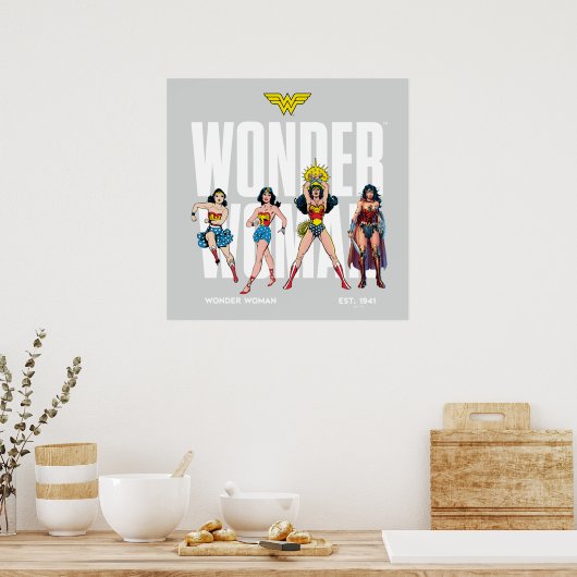 Wonder Woman Legends Forever Graphic Poster (Küche)