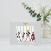 Wonder Woman Legends Forever Graphic Postkarte (Stehend Vorderseite)