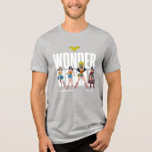 Wonder Woman Legends Forever Graphic Tri-Blend Shirt (Vorderseite)