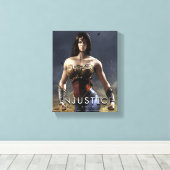 Wonder Woman Leinwanddruck (Insitu (Holzboden))