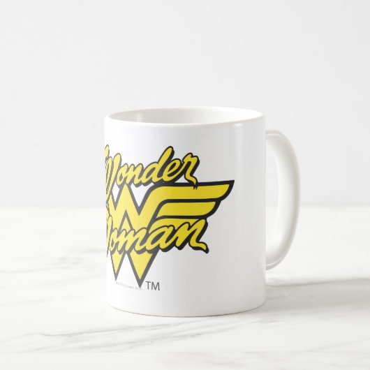 Wonder Woman Logo 1 Kaffeetasse (VorderseiteRechts)
