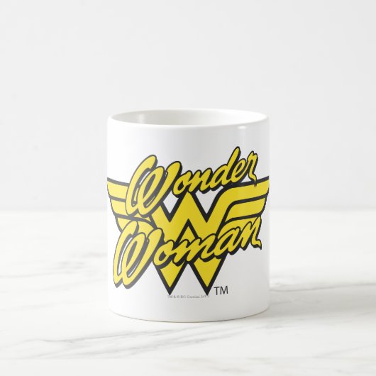 Wonder Woman Logo 1 Kaffeetasse (Mittel)