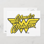 Wonder Woman Logo 1 Postkarte (Vorne/Hinten)