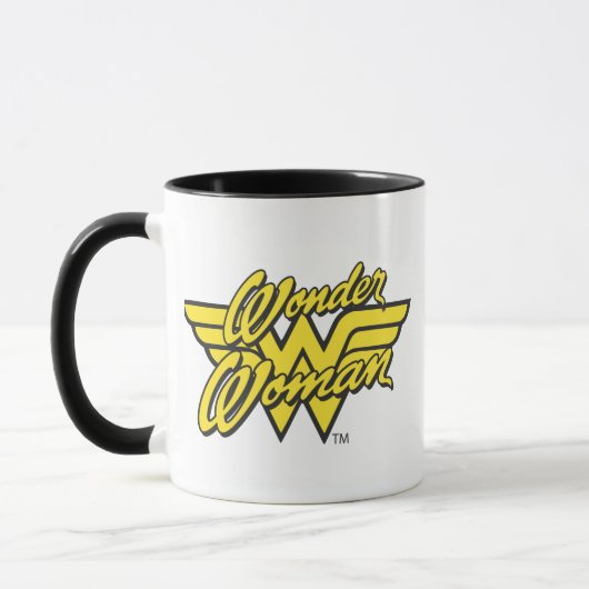 Wonder Woman Logo 1 Tasse (Links)