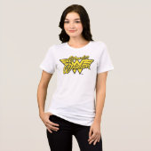 Wonder Woman Logo 1 Tri-Blend Shirt (Vorderseite voll)
