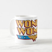 Wonder Woman Logo 2 Kaffeetasse (Vorderseite Links)