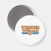 Wonder Woman Logo 2 Magnet (Vorderseite/Rückseite)