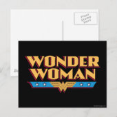 Wonder Woman Logo 2 Postkarte (Vorne/Hinten)