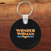 Wonder Woman Logo 2 Schlüsselanhänger (Vorderseite)