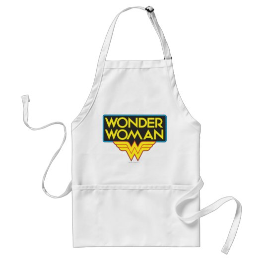 Wonder Woman Logo 3 Schürze (Vorne)