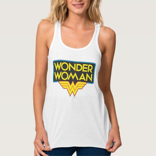 Wonder Woman Logo 3 Tank Top (Vorderseite)