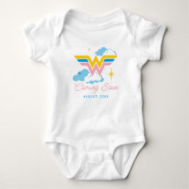 Wonder Woman Logo | Babydusche Baby Strampler