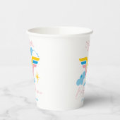 Wonder Woman Logo | Babydusche Pappbecher (Links)