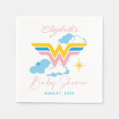Wonder Woman Logo | Babydusche Serviette (Vorderseite)