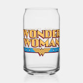 Wonder Woman Logo Dosenglas (Vorderseite)
