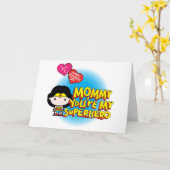 Wonder Woman | Mama, du bist mein Superheld Karte (Gelbe Blume)