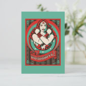 Wonder Woman | Meine wunderbare Mama am Vatertag Karte (Stehend Vorderseite)