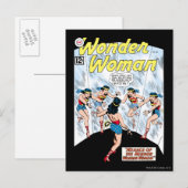 Wonder Woman Mennace of the Mirror Postkarte (Vorne/Hinten)