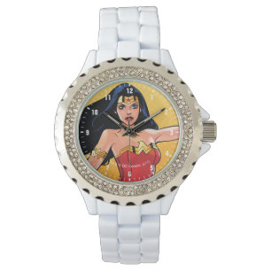 Wonder Woman mit Lasso - Kampf für Gerechtigkeit Armbanduhr