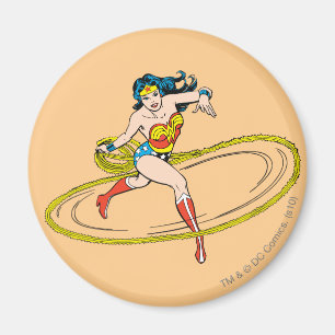 Wonder Woman mit Lasso Magnet