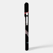 Wonder Woman mit Lasso Red Blue Kunst Case-Mate iPhone Hülle (Rückseite / Links)