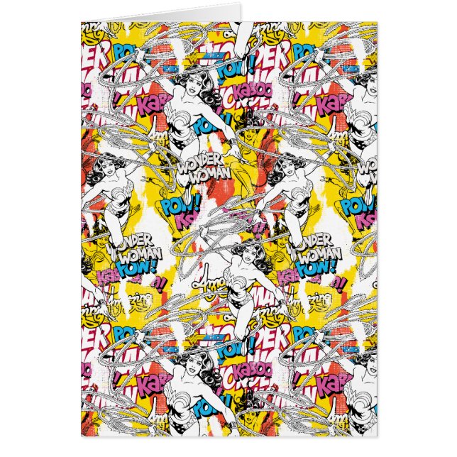 Wonder Woman Neon Pattern (Vorne)