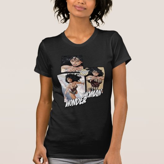 Wonder Woman New 52 Comic Art Graphic T-Shirt (Vorderseite)
