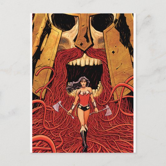 Wonder Woman New 52 Comic Cover #23 Postkarte (Vorderseite)