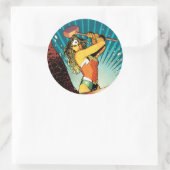 Wonder Woman New 52 Comic Cover #7 Runder Aufkleber (Tasche)