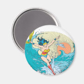 Wonder Woman Ocean Sky Magnet (Vorderseite/Rückseite)