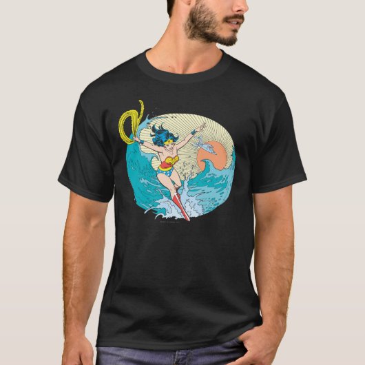 Wonder Woman Ocean Sky T-Shirt (Vorderseite)
