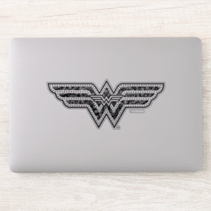 Wonder Woman Paisley Logo Aufkleber