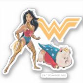 Wonder Woman & PB Aufkleber (Vorderseite)