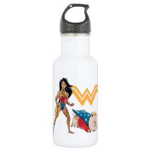 Wonder Woman & PB Edelstahlflasche