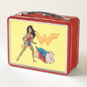 Wonder Woman & PB Metall Brotdose (Rückseite)