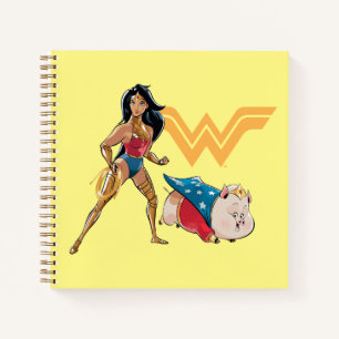 Wonder Woman & PB Notizblock