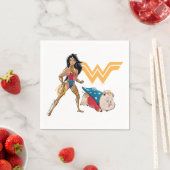 Wonder Woman & PB Serviette (Beispiel)