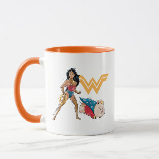 Wonder Woman & PB Tasse