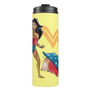 Wonder Woman & PB Thermosbecher