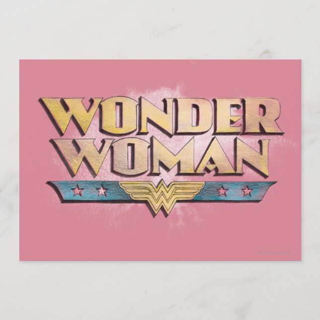 Wonder Woman Pencil Logo (Vorderseite)