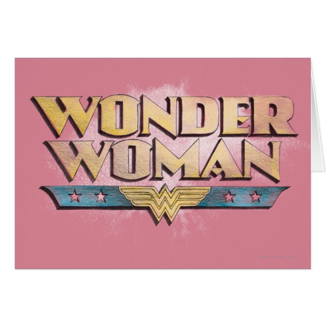 Wonder Woman Pencil Logo (Vorderseite (Horizontal))