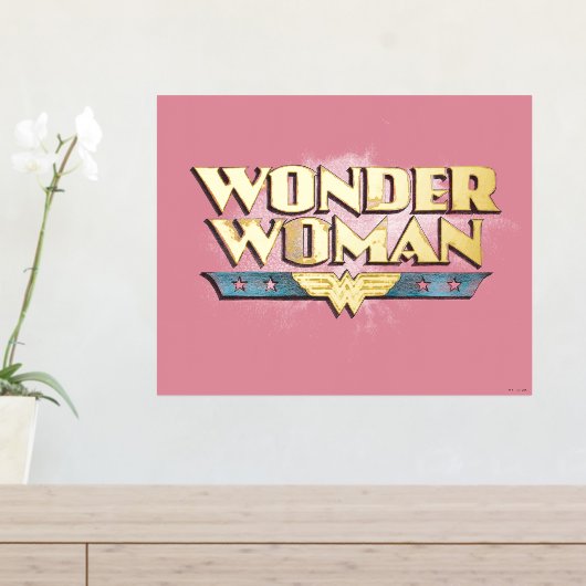 Wonder Woman Pencil Logo Foliendrucke (In Situ (Eingangstisch))