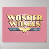 Wonder Woman Pencil Logo Foliendrucke (Vorderseite)