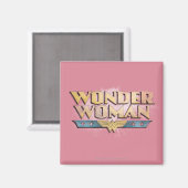 Wonder Woman Pencil Logo Magnet (Vorderseite/Rückseite)