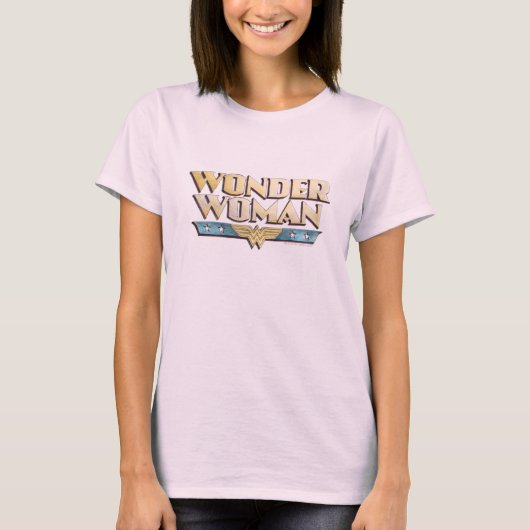 Wonder Woman Pencil Logo T-Shirt (Vorderseite)
