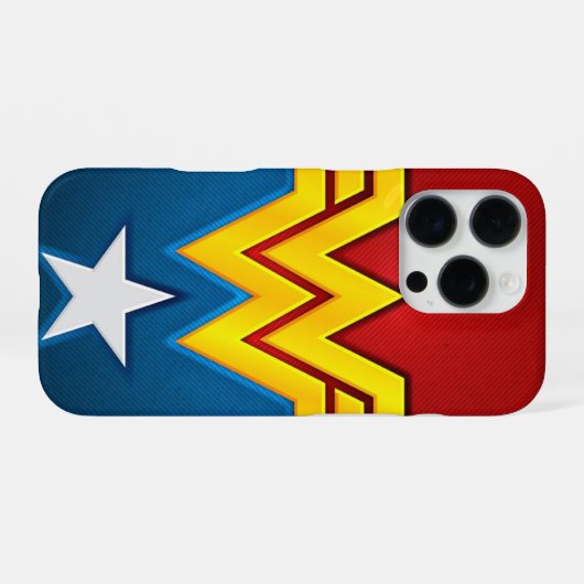 Wonder Woman Phone Case iPhone Hülle (Rückseite (Horizontal))