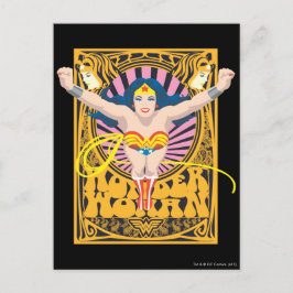 Wonder Woman Poster Postkarte