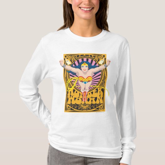 Wonder Woman Poster T-Shirt (Vorderseite)